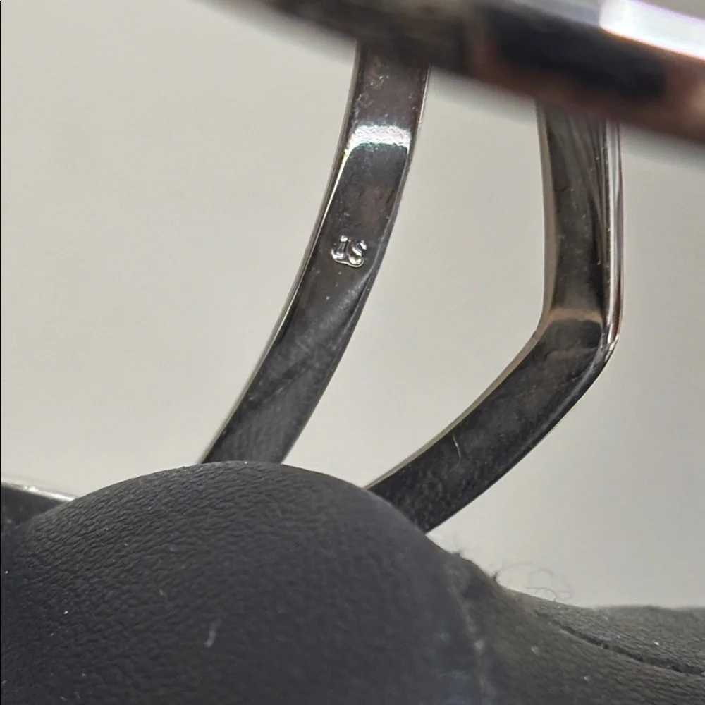 Jessica Simpson Silver Tone Geometric Cuff Bracelet